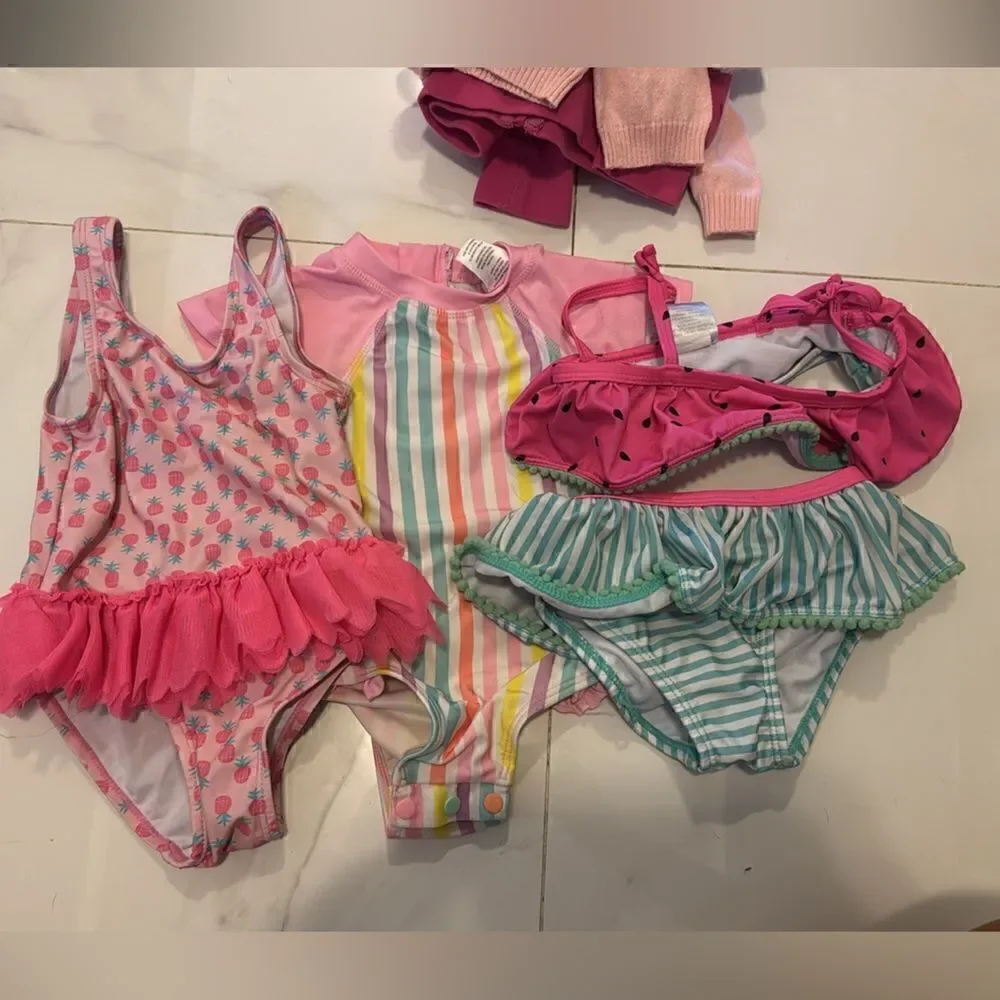 Baby bathing suits bundle #13